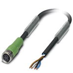 Sensor-/Aktor-Kabel - SAC-4P- 1,5-PUR/M 8FS 