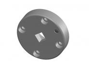 Stempelführung für Quadratlochstempel Form B 