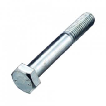 100x DIN 931 M10x75 8.8 galvanized 