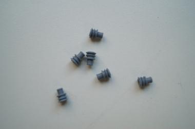 Einzeldichtung 0,35-1,0mm² - grau für Kammerdurchmesser 5,4 mm, grau 