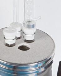 Test Glass Tube with sample Holder 