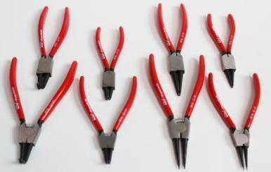 Seegerring Seegerringe Zangen Set Sortiment 8-teilig Sprengring Seeger ring 