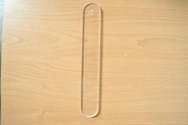 Longitudinal viewing glass 