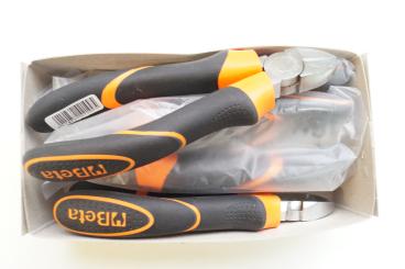 BE 1082GBM/160 Diagonalseitenschneider, Griffe aus Bimaterial, Industrie-Finish 