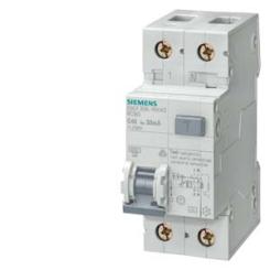 FI/LS-Schalter, 6 kA, 1P+N, Typ A, 30 mA, C-Char, In: 6 A, Un AC: 230 V 