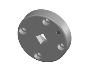 Stempelführung für Quadratlochstempel Form B 