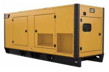 Caterpillar Diesel Stromerzeuger C19-DE300E3 mit Schall/Wetterschutzhaube 