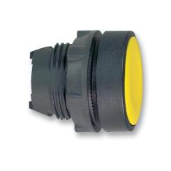 PUSHBUTTON HEAD, YELLOW SPRING RET 