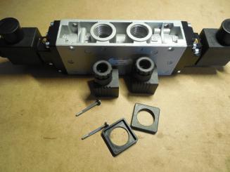 AC-9520 5/2-Magnetventil G1/2" DN15mm PN2-10bar elekt. / elekt. / 4600 Nl/min 