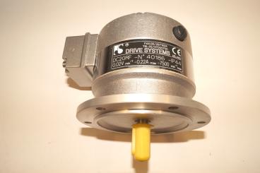 Tacho generator type DC20RF 