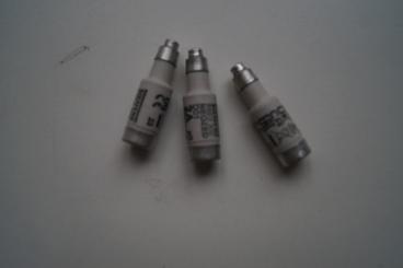 NEOZED fuse-link, D01, 2 A, gG, Un AC: 400 V, Un DC: 250 V, with tin-coated contact-caps 