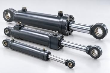 Cylinder ISO15552 double acting - piston: 100 stroke: 200 