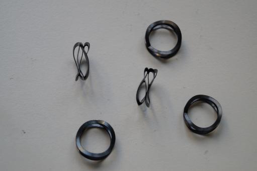 WASHER, WAVE SPRING, CREST-TO-CREST 