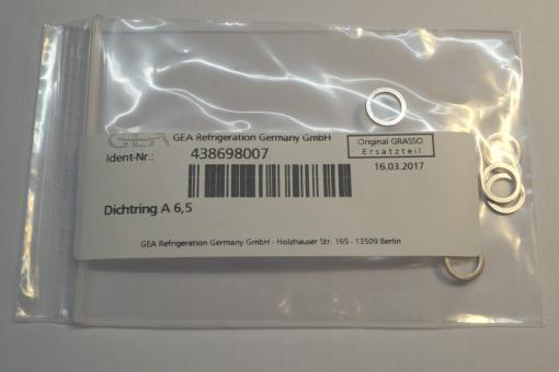 Dichtring DIN 7603 A 6,5x9,5 - Al 