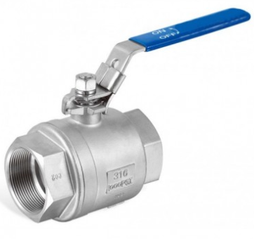 2-teiliger Kugelhahn voller Durchgang IG DN15 1/2" 