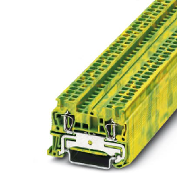 Zugfeder-Schutzleiterklemme ST 2,5-PE 