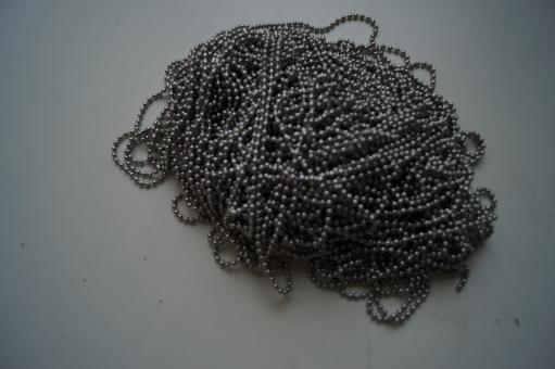 Kugelkette K6/3,2 DIN 5280 Edelstahl 1.4301-blank 