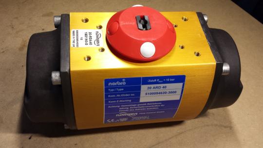 Norbro-Doppelkolben-Schwenkantrieb  