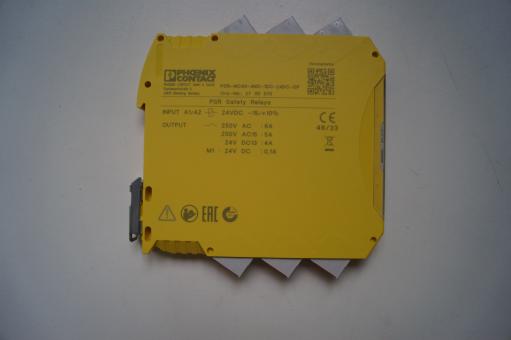 Sicherheitsrelais PSR-MC40-3NO-1DO-24DC-SP 