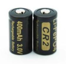 LiFePO4 15266 3.0V battery 400mAh 