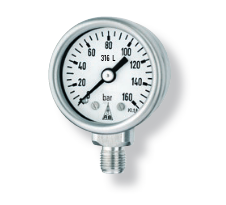 AB-Rohrfeder-Manometer RCh 40-3 