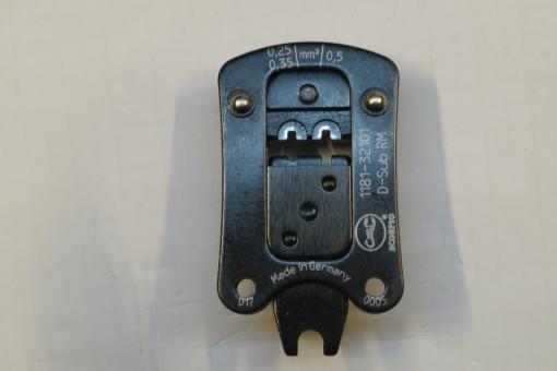 CSV10-D-SubRM0,25 Werkzeugkopf D-Sub Rundstecker 