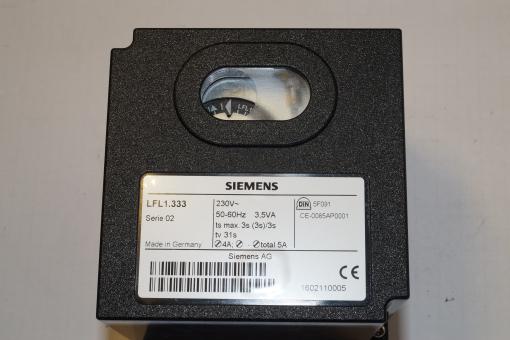 LFL1.333 Gas burner control, t1=31s, TSA=3s, t9=3s, AC230V 