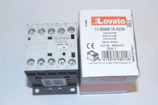 CONTATTORE 3P+N-BG09-10A-230V MINI-CONTACTOR 