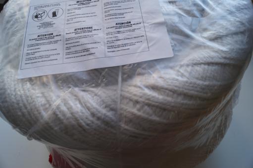 isoKERAM® -Schnur, ø 50 mm, verst. Chromstahldraht rund, gedreht Rollenlänge: 15m 