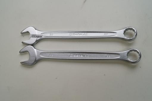 BE 42/22 BETA Ring-Maulschlüssel, verchromt 