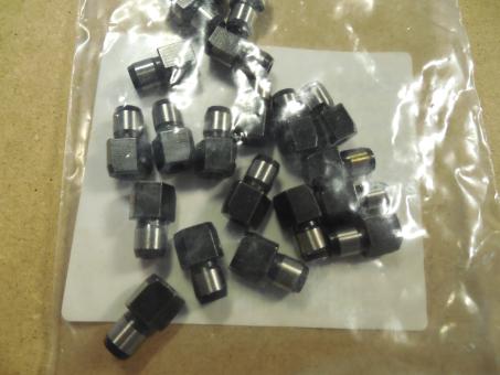 POSITIONSSTIFT FREIGEFRÄST D1=10 WERKZEUGSTAHL, BRÜNIERT, GESCHLIFFEN, D2=7 