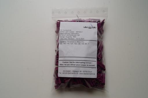 JPT 2. Kontaktsicherung 15 polig 