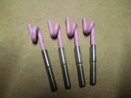 Ceramic Pigtail P 004-L + Stainless Steel holder SH 005 