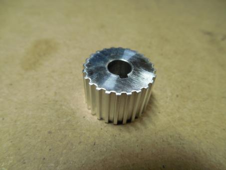 WE Synchronwelle AL12 T2,5-0/24-0 D=6H7 mit NUT 2,0PN 