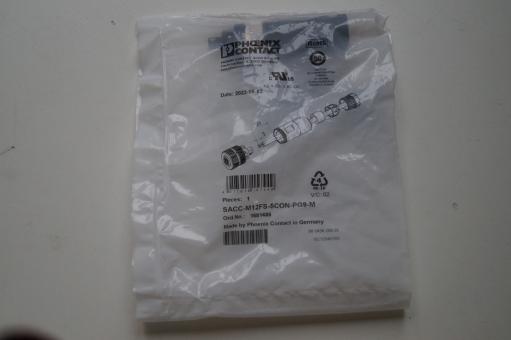 Phoenix Contact Sensor Connector, M12, Female, 5 Positions, Screw Socket, Straight Cable Mount 