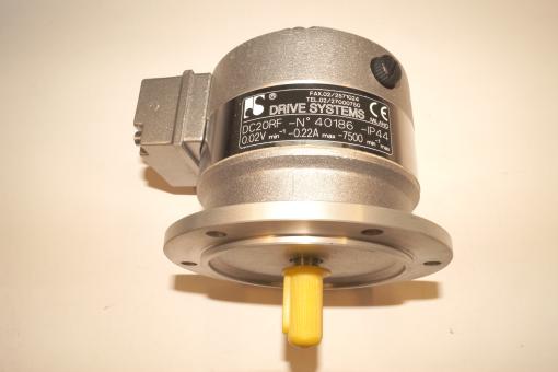 Tacho generator type DC20RF 