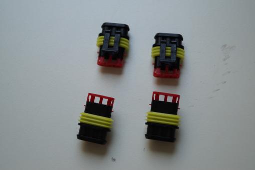 TE Superseal Buchsengehäuse 3 polig 