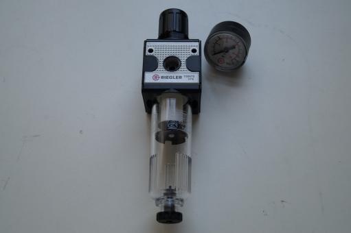 Filterregler »multifix« mit PC-Behälter und Mano C 11-K 10-HA 