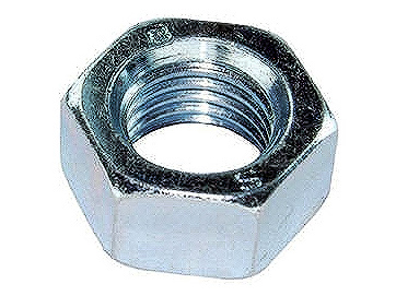 100x DIN 934 M8 Güte 8 verzinkt 