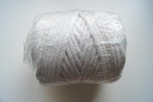 isoKERAM® -Schnur, ø 6 mm, verst. Chromstahldraht rund, gedreht, Rolle à 100 m 