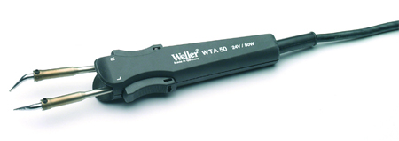 Entlötpinzette 2 x 25 W, 24 V mit Spitzenset WTA 1 