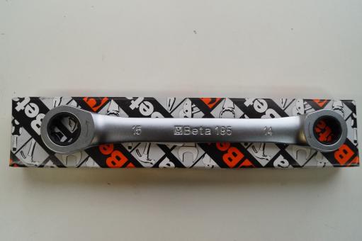 BE 195/14X15 BETA DOPPELRINGSCHLÜSSEL GERADE 