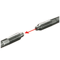 Lichtleiter, Lichtschranke hitzebeständiger Lichtleiter 300°C, 2m 